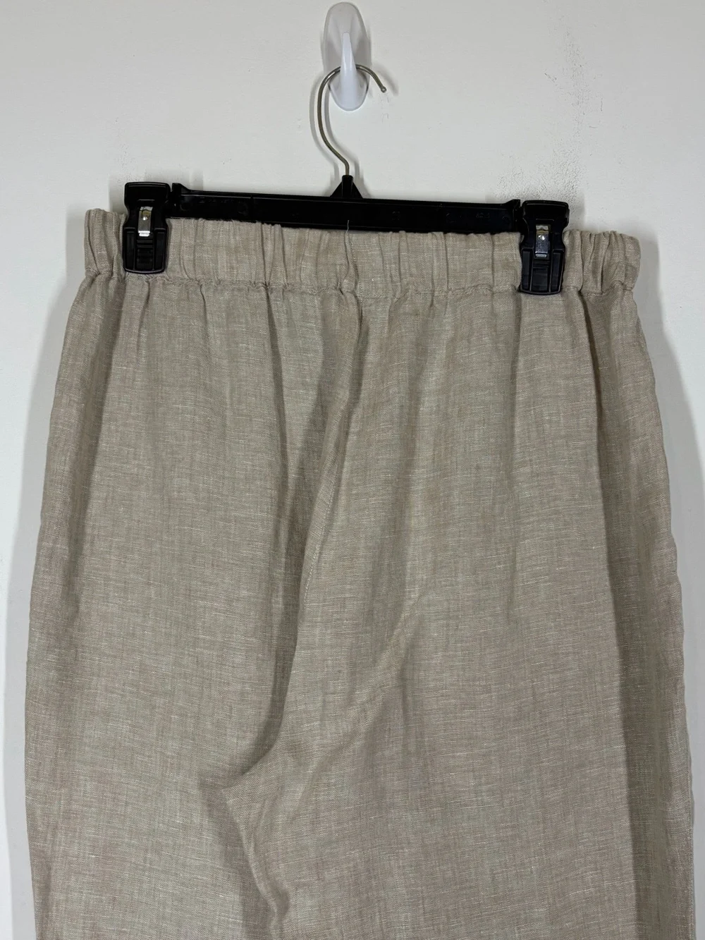 Quince 100% European Linen Tapered Ankle Pants Size Medium